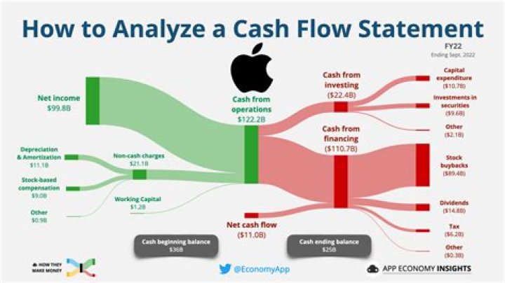 What should a cashflow include?
