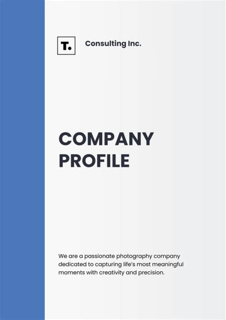 What should be included in a business profile?
