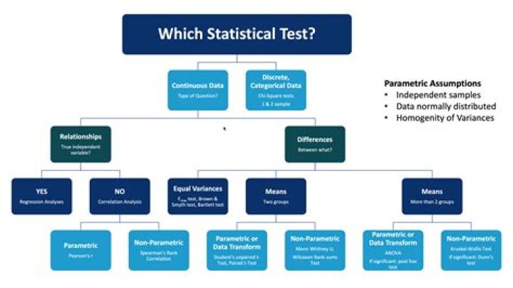 When should you decide what statistical test to use?