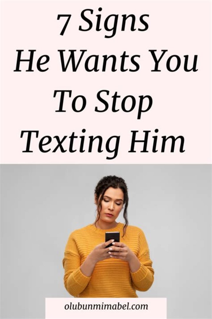 When should you stop texting your boyfriend?
