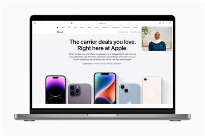 When was the Apple website published?