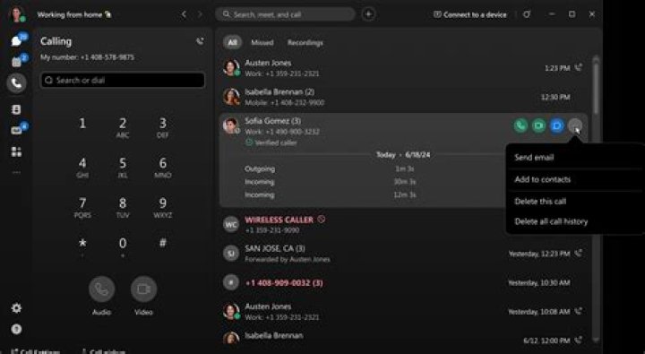 When was voicemail invented?
