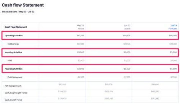 Where do acquisitions go in cash flow statement?
