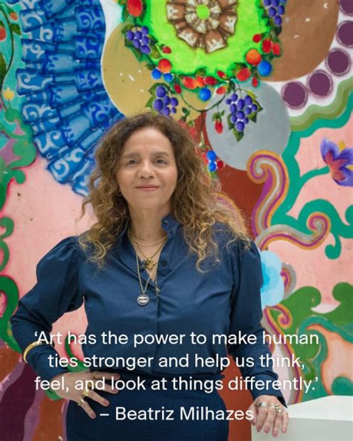 Where does Beatriz Milhazes get her inspiration from?