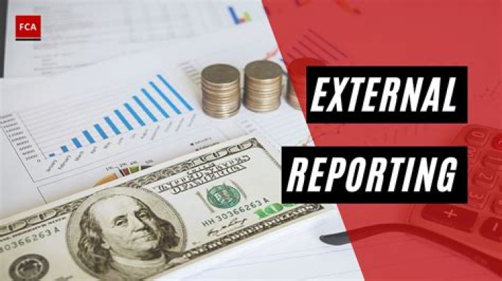 Which cost is used for external reporting?
