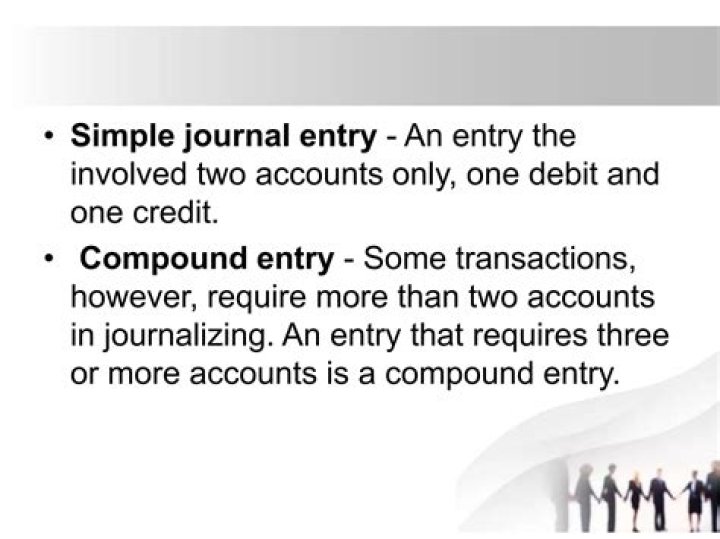 Which entry requires three or more accounts?
