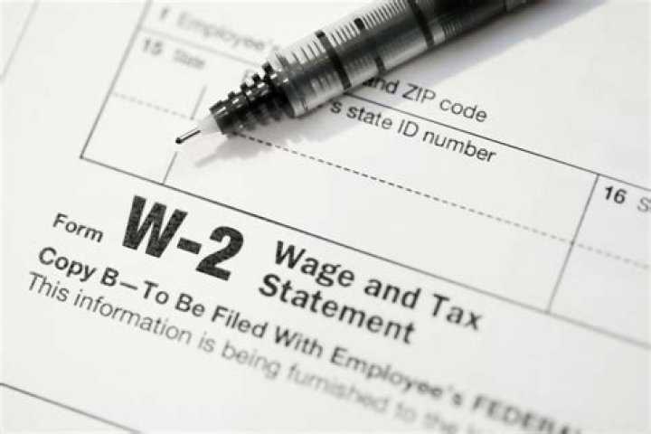 Which form reports wages paid and taxes withheld to an employee?