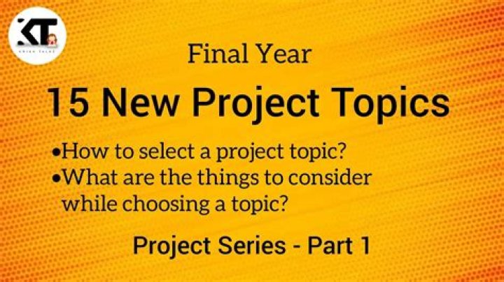 Which topic is best for business project?