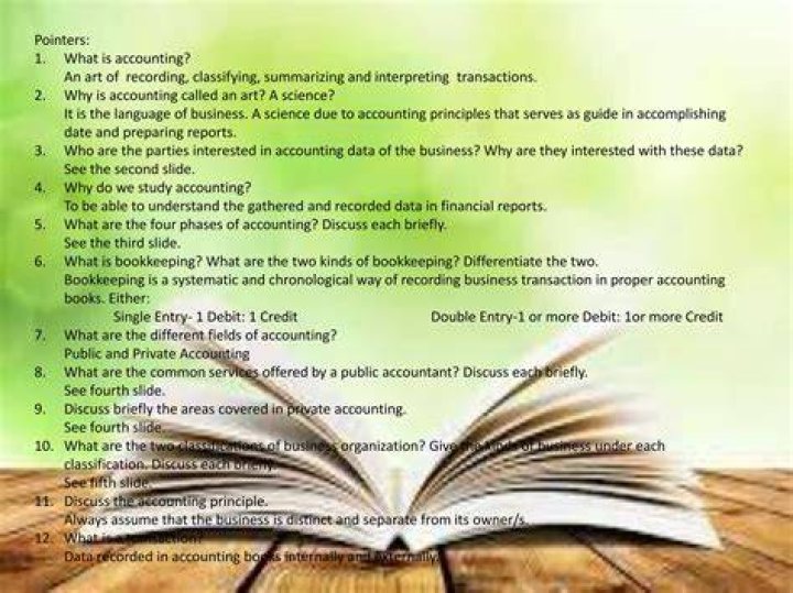 Who are the parties interested in accounting?