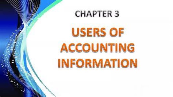 Who are the three main users of accounting information?