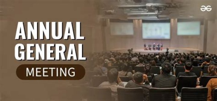 Who attends an annual general meeting?