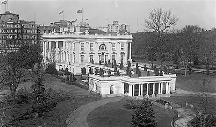 Who built the original White House?
