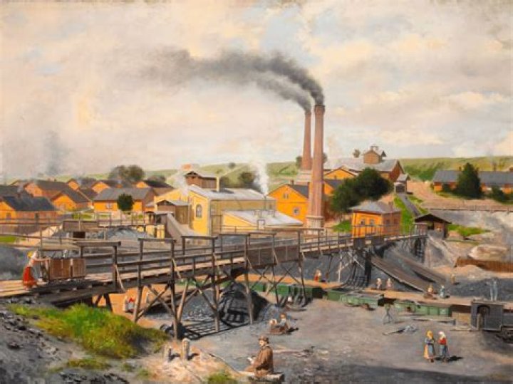 Who got rich during the Industrial Revolution?