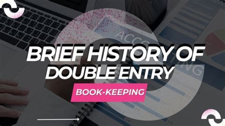 Who invented double-entry bookkeeping?