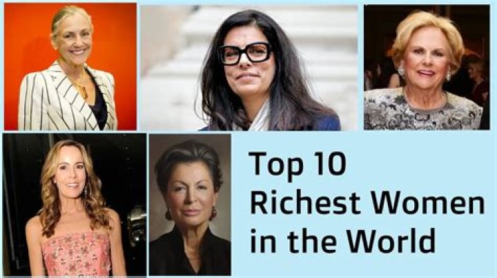 Who is the richest female in the world 2020?