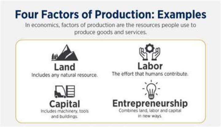 Why are the four factors of production important to a business?
