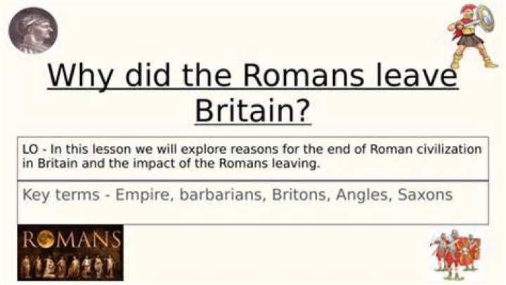 Why did the Romans come to Britain?