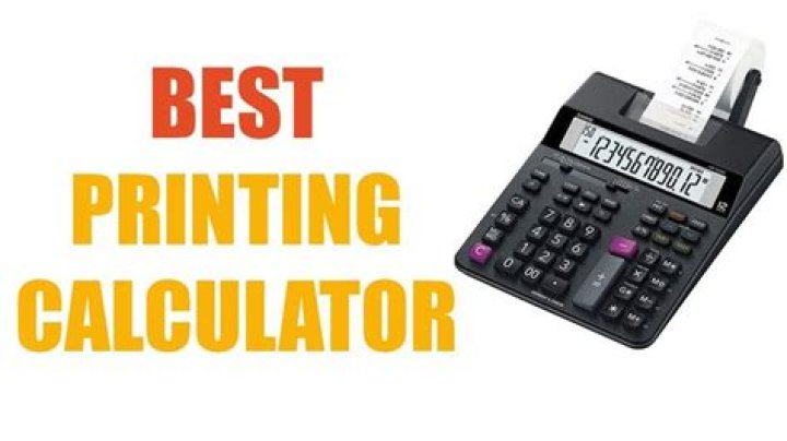 Why do accountants use printing calculators?