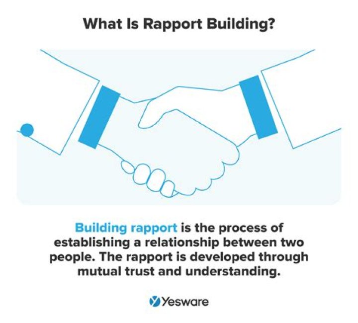 Why is it important to build a rapport?