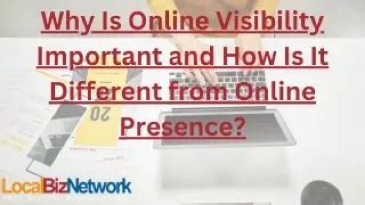 Why is online visibility important?