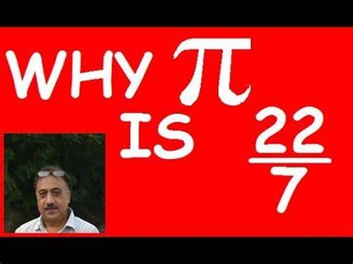 Why is pi 22 divided 7?