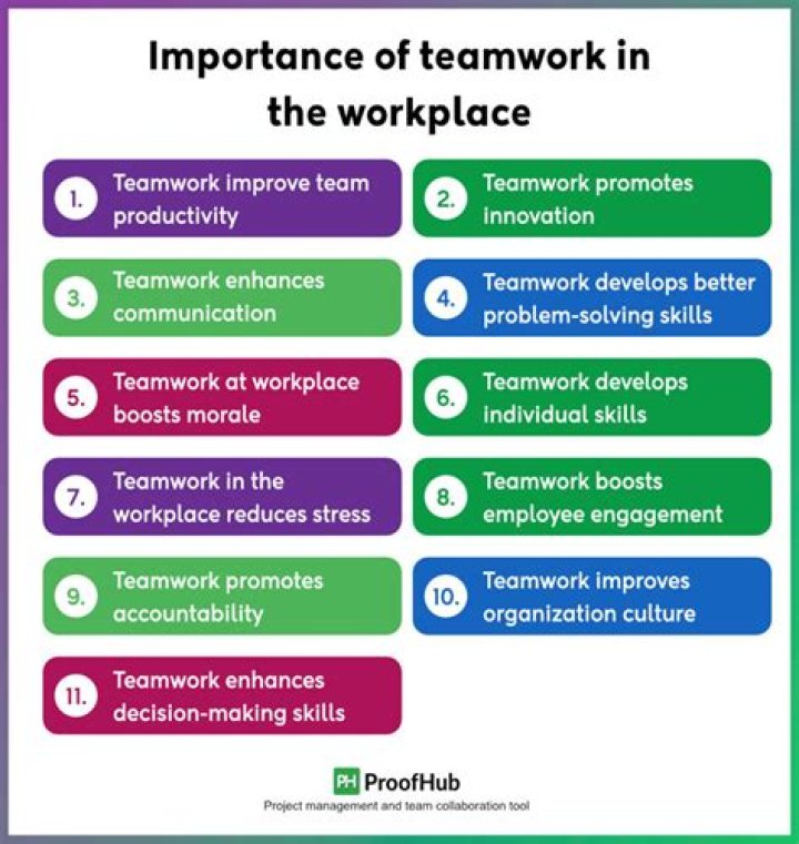 Why is working in teams better?