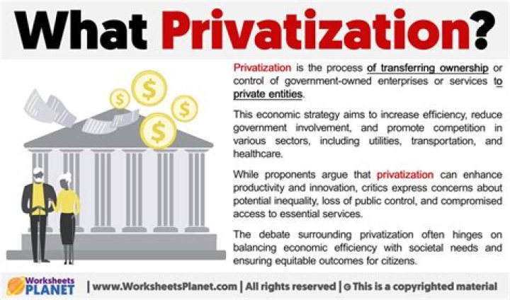 Why public services are privatized?