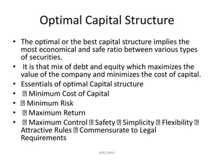 Why should financial manager choose the capital structure that maximizes the value of the firm?