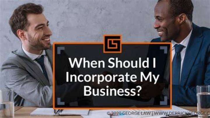 Why should you incorporate your business?