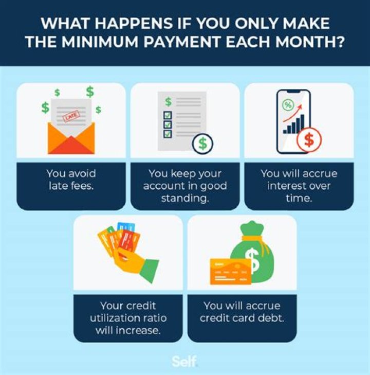 Why we should pay the minimum payments each month?
